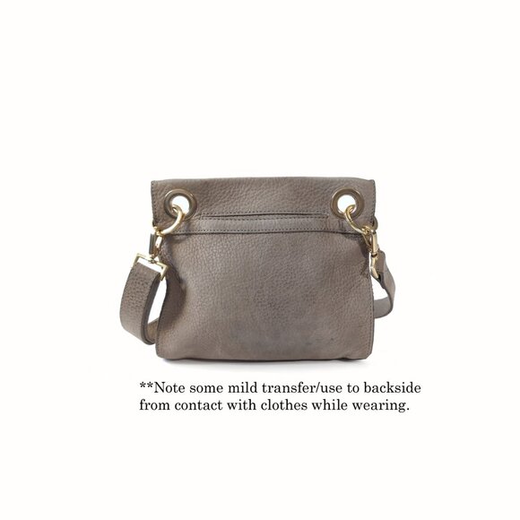 HAMMITT Crossbody 'Tony Small' Handbag Taupe Nubuck Leather Bag - Picture 8 of 13